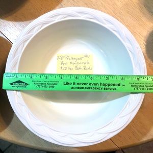 Pfaltzgraff serving bowls set of two $20